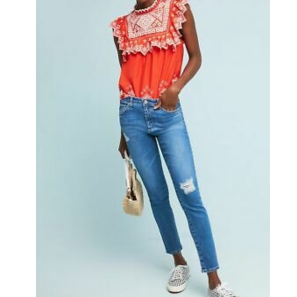 Anthropologie Denim - Anthropologie AG The Stevie Ankle Slim Straight